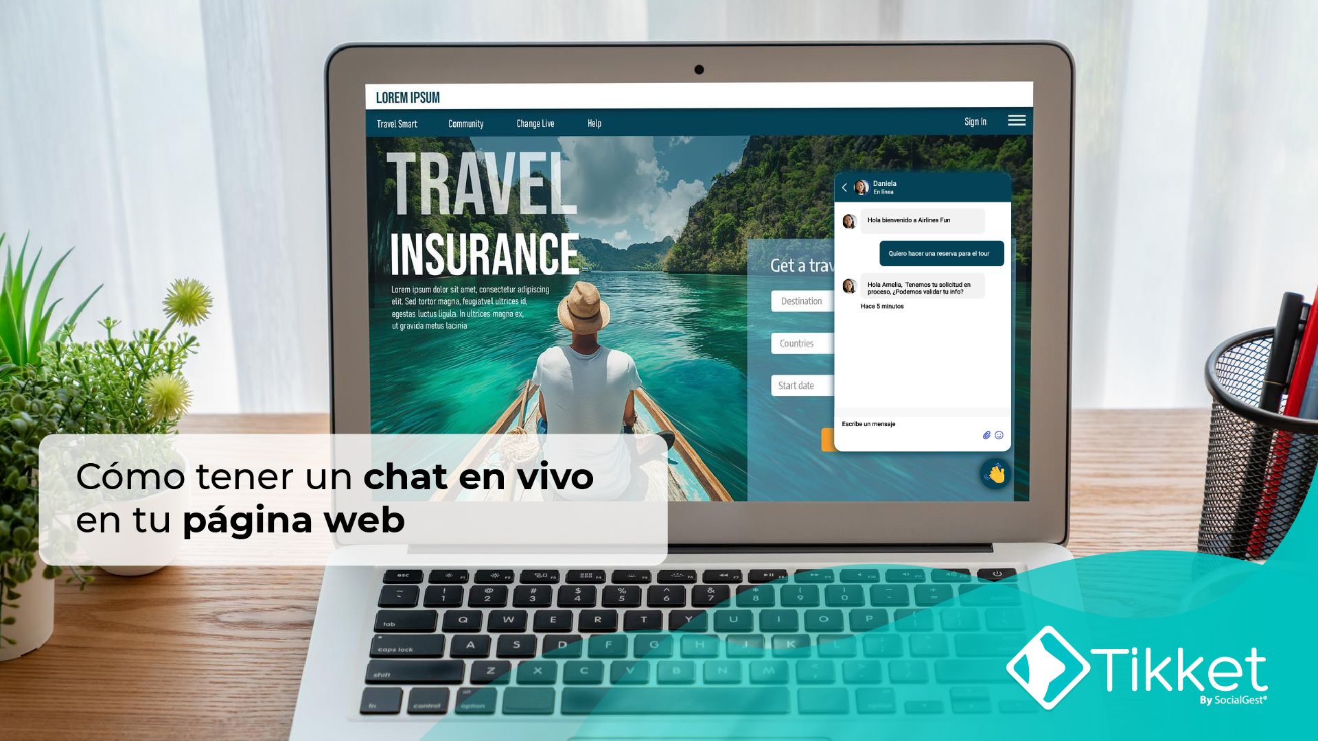 Cómo tener un chat en vivo en tu página web